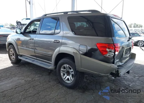 2004 Toyota Sequoia Sr5 V8 из США, поврежденный, VIN 5TDZT34A04S231423